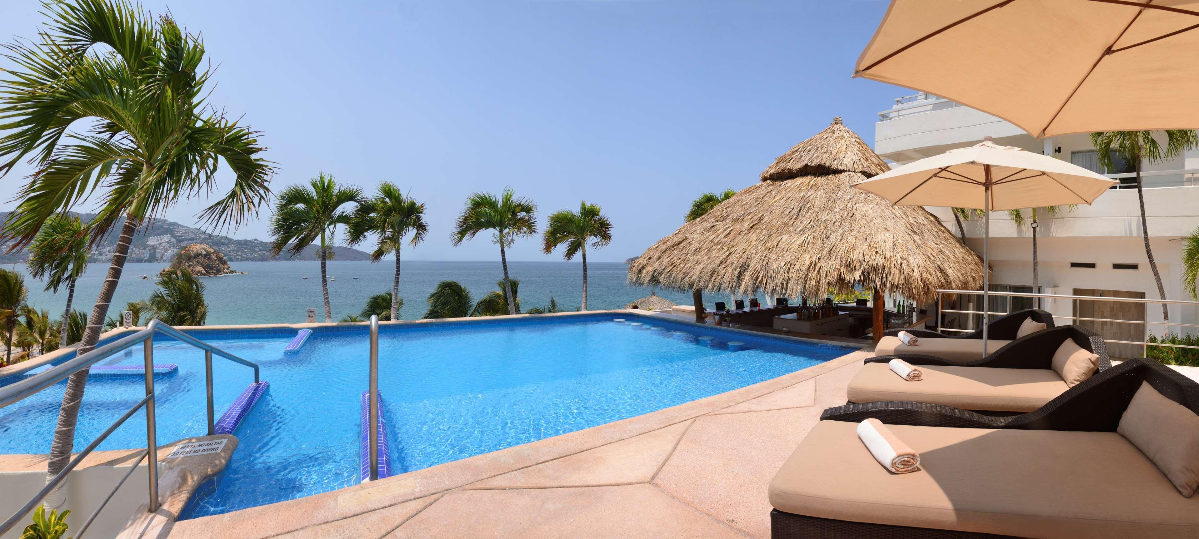 فندق إتش إس هوتسون سمارت أكابولكو المظهر الخارجي الصورة Pool at the Hotel