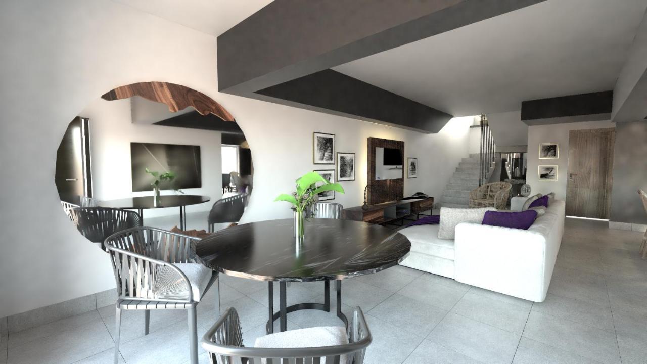 فندق إتش إس هوتسون سمارت أكابولكو المظهر الخارجي الصورة 3D rendering of a living room
